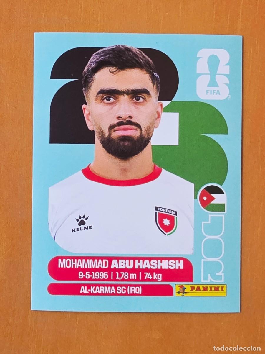 Cromos de f&uacute;tbol: JOR 4 Mohamed Abu Hashish, Jordania, Panini FIFA World Cup Mundial 2026 Sticker