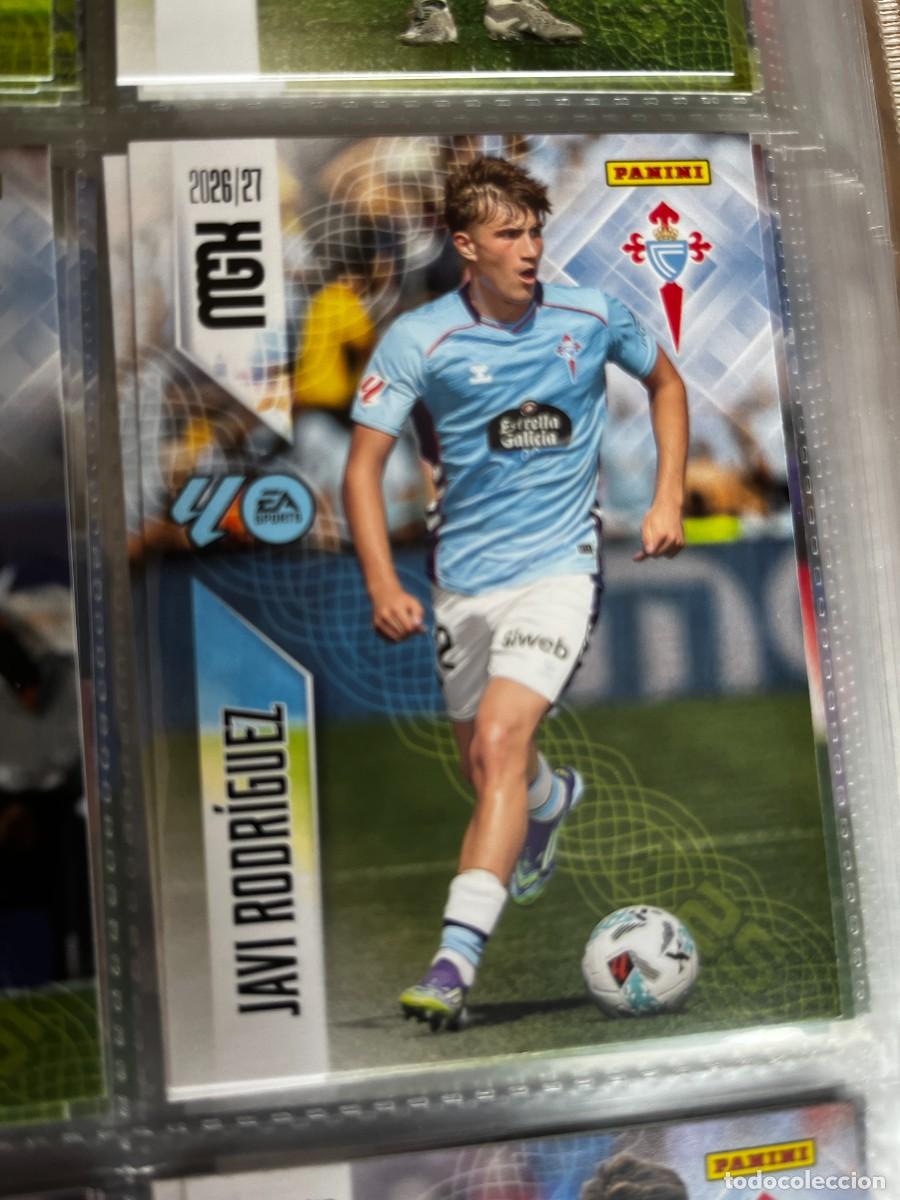 Cromos de f&uacute;tbol: MEGACRACKS MGK 2026 2027 26 27 PANINI N&ordm; 114 JAVI RODRIGUEZ CELTA DE VIGO