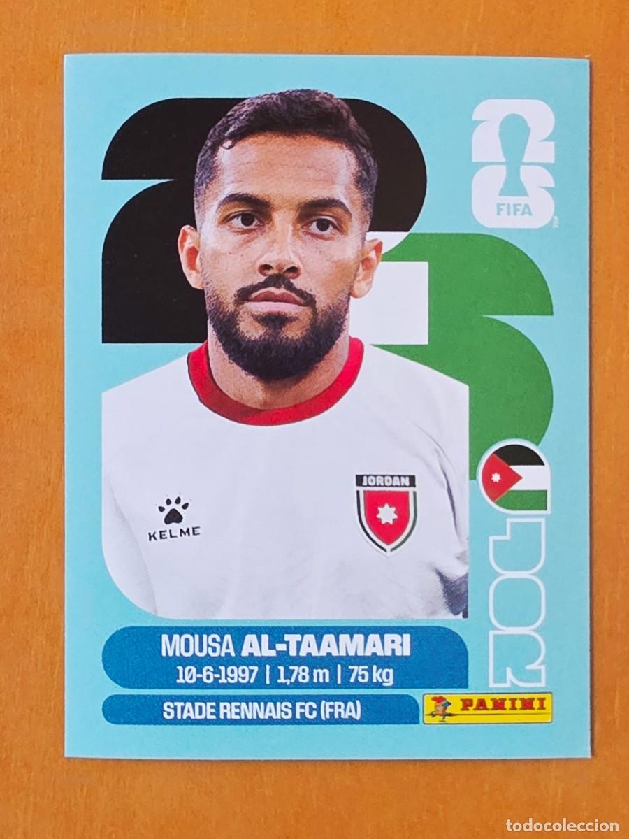 Cromos de f&uacute;tbol: JOR 15 Mousa Al-Taamari, Jordania, Panini FIFA World Cup Mundial 2026 Sticker