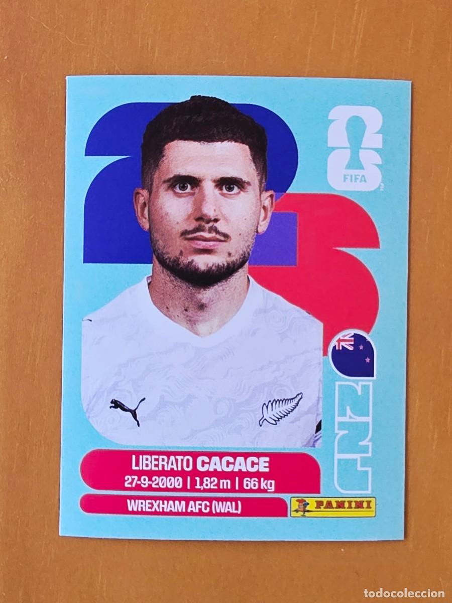 Cromos de f&uacute;tbol: NZL 5 Liberato Cacace, Nueva Zelanda, Panini FIFA World Cup Mundial 2026 Sticker