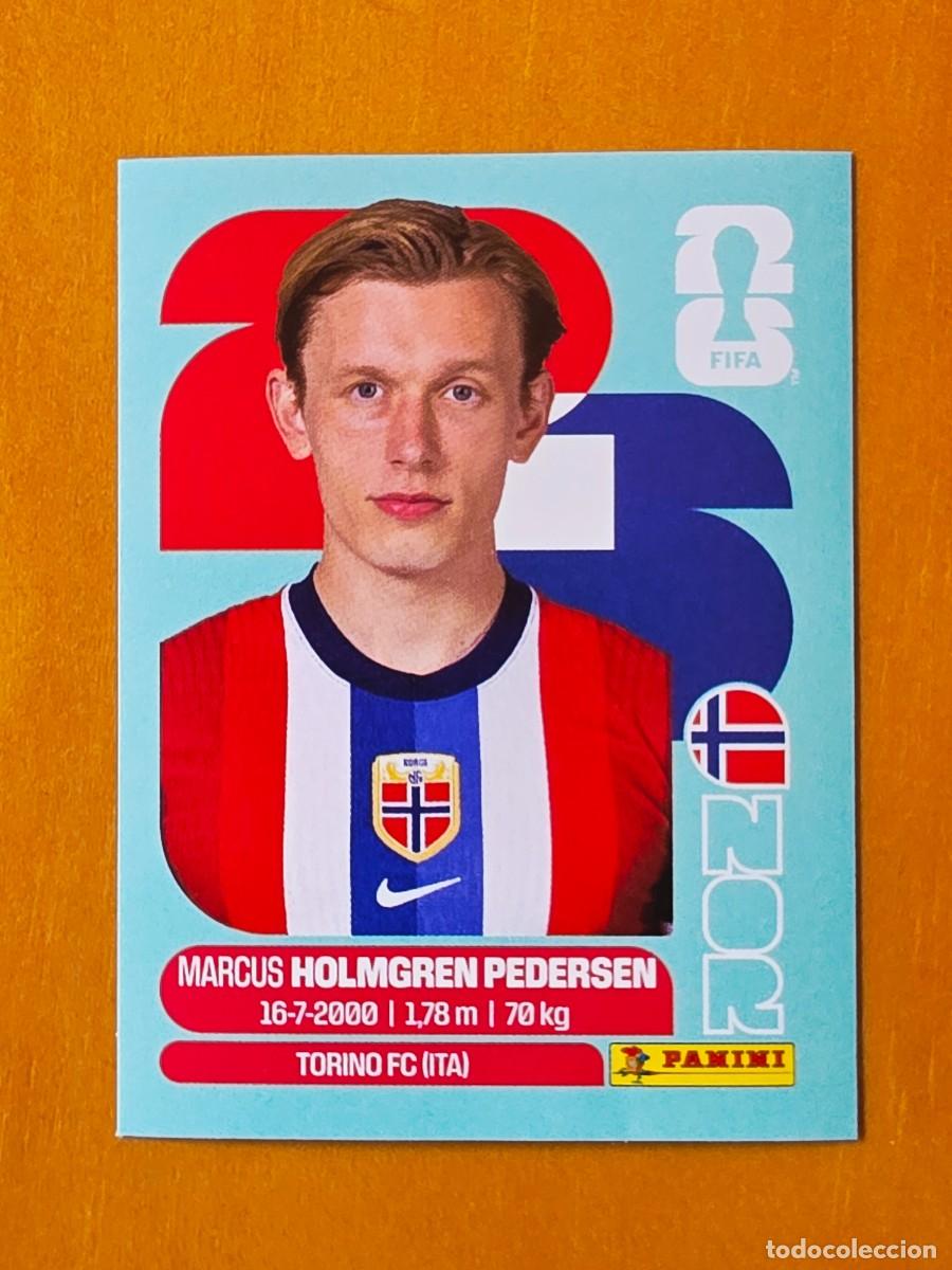 Cromos de f&uacute;tbol: NOR 6 Marcus Holmgren Pedersen, Noruega, Panini FIFA World Cup Mundial 2026 Sticker
