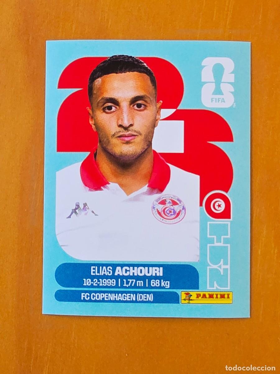 Cromos de f&uacute;tbol: TUN 15 Elias Achouri, T&uacute;nez, Panini FIFA World Cup Mundial 2026 Sticker