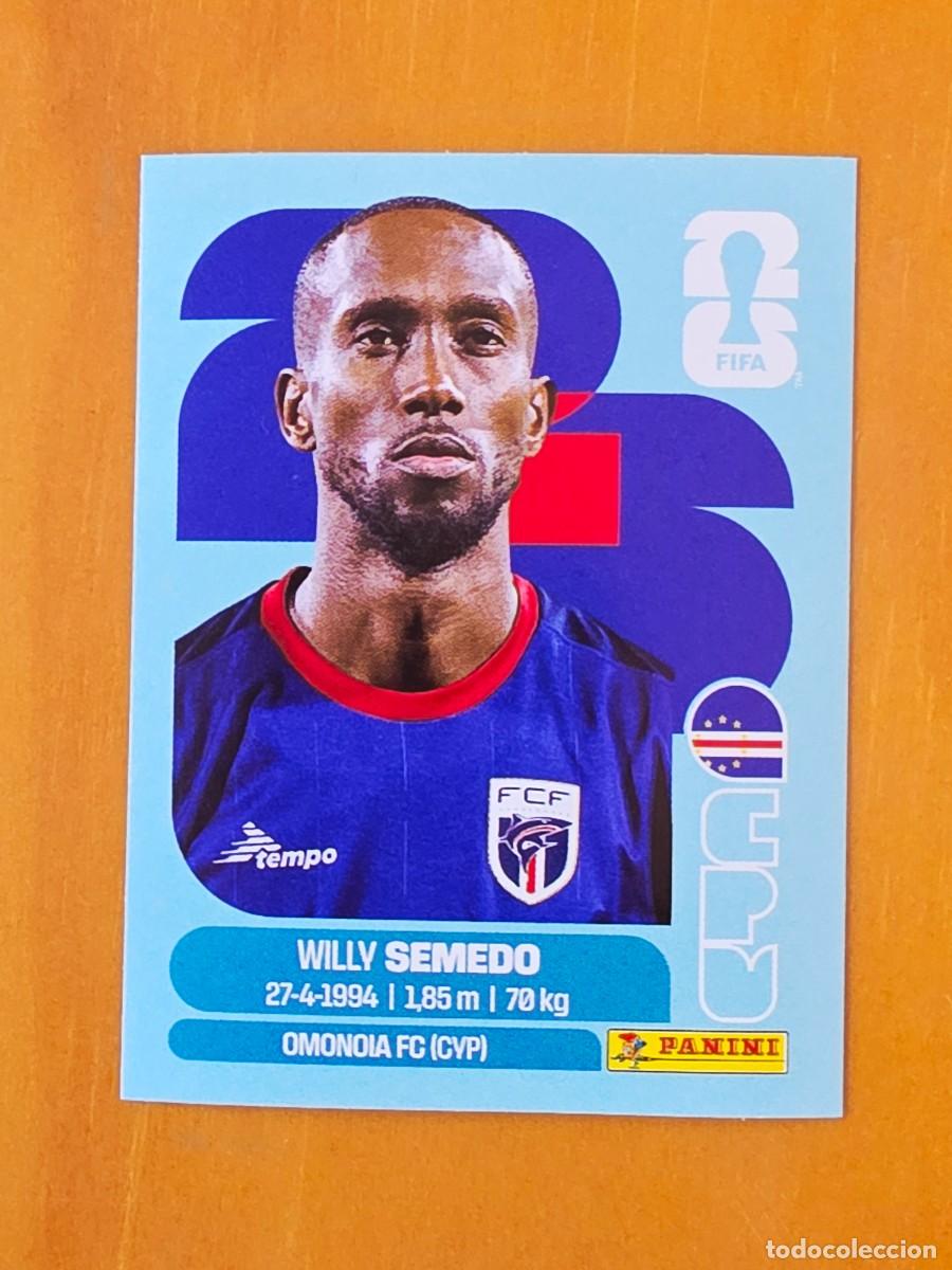 Cromos de f&uacute;tbol: CPV 19 Willy Semedo, Cabo Verde, Panini FIFA World Cup Mundial 2026 Sticker