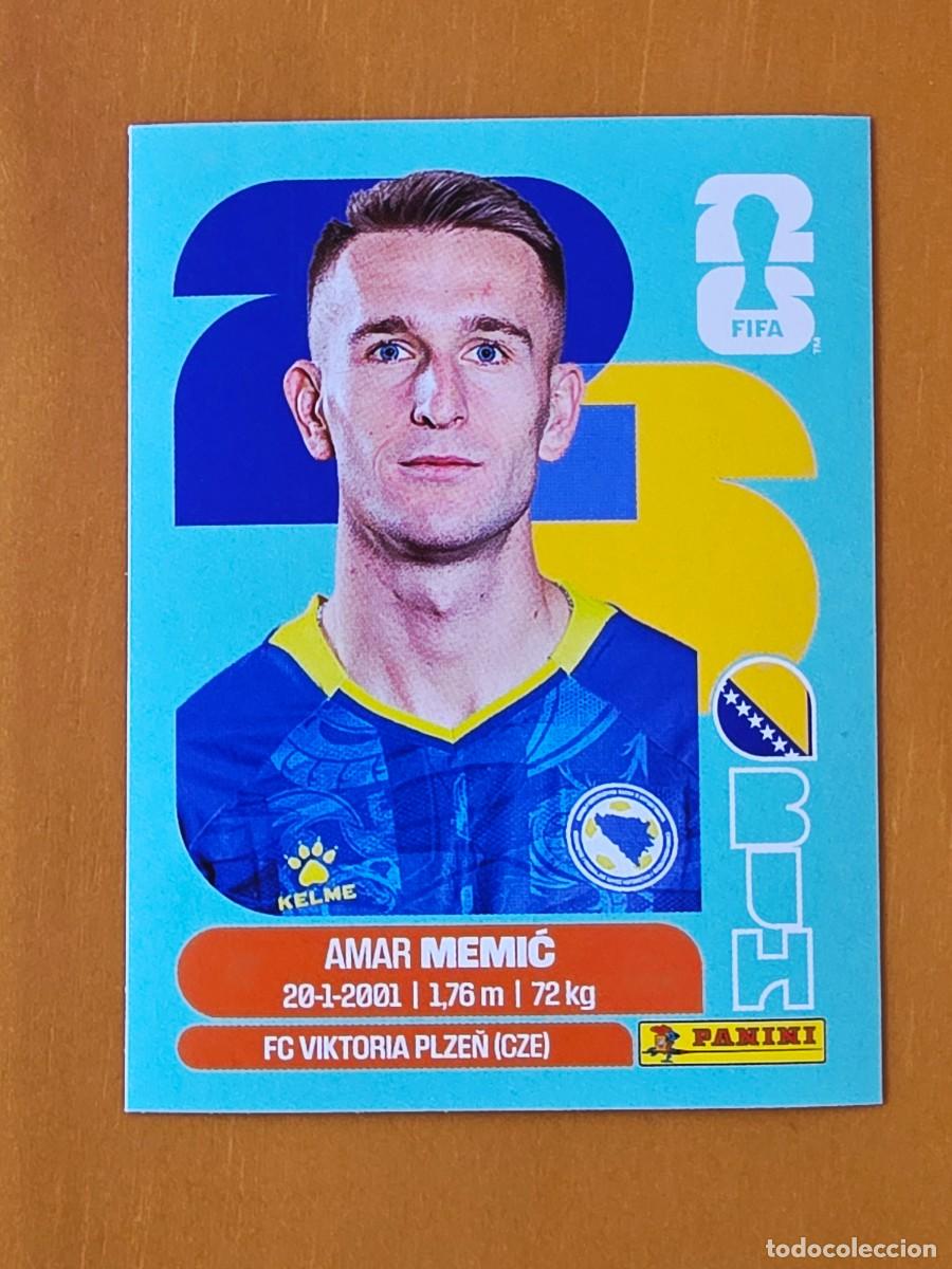 Cromos de f&uacute;tbol: BIH 16 Amar Memić, Bosnia & Herzegovina, Panini FIFA World Cup Mundial 2026 Sticker