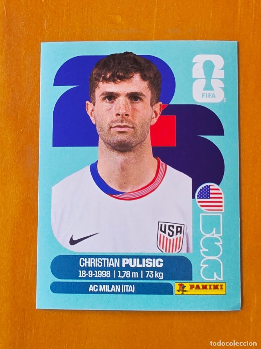 Cromos de f&uacute;tbol: USA 16 Christian Pulisic, Estados Unidos, Panini FIFA World Cup Mundial 2026 Sticker