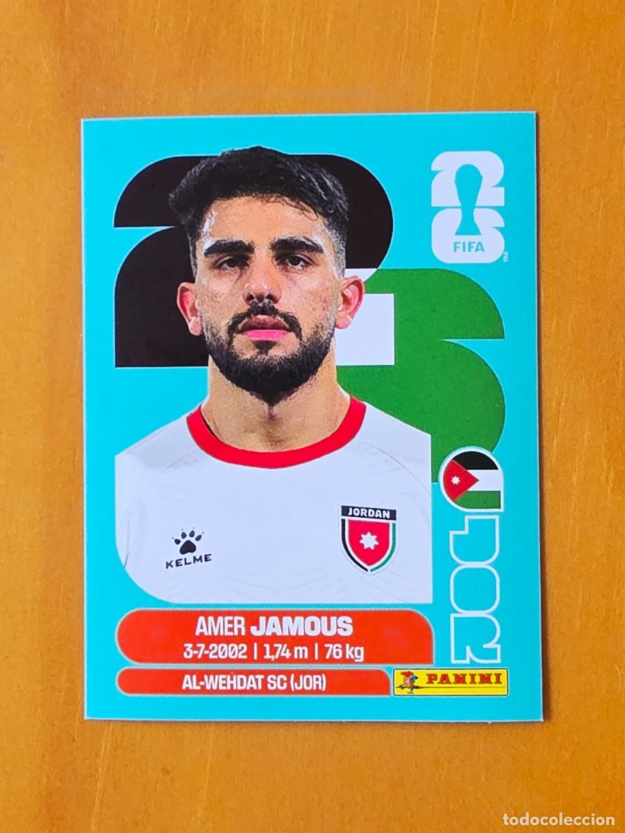 Cromos de f&uacute;tbol: JOR 14 Amer Jamous, Jordania, Panini FIFA World Cup Mundial 2026 Sticker