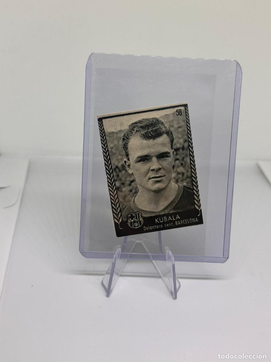 Cromos de f&uacute;tbol: Kubala FC Barcelona Bruguera Caramel Turmo 1953 Sin pegar