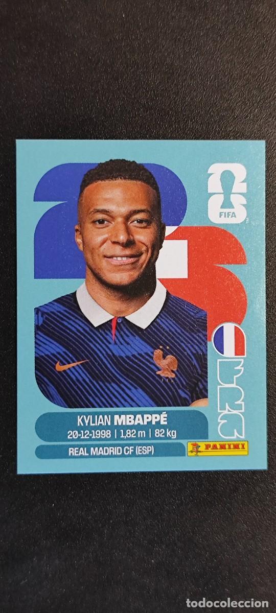 Cromos de f&uacute;tbol: FIFA WORLD CUP 2026 STICKER MBAPPE FRANCIA # FRA20 PANINI
