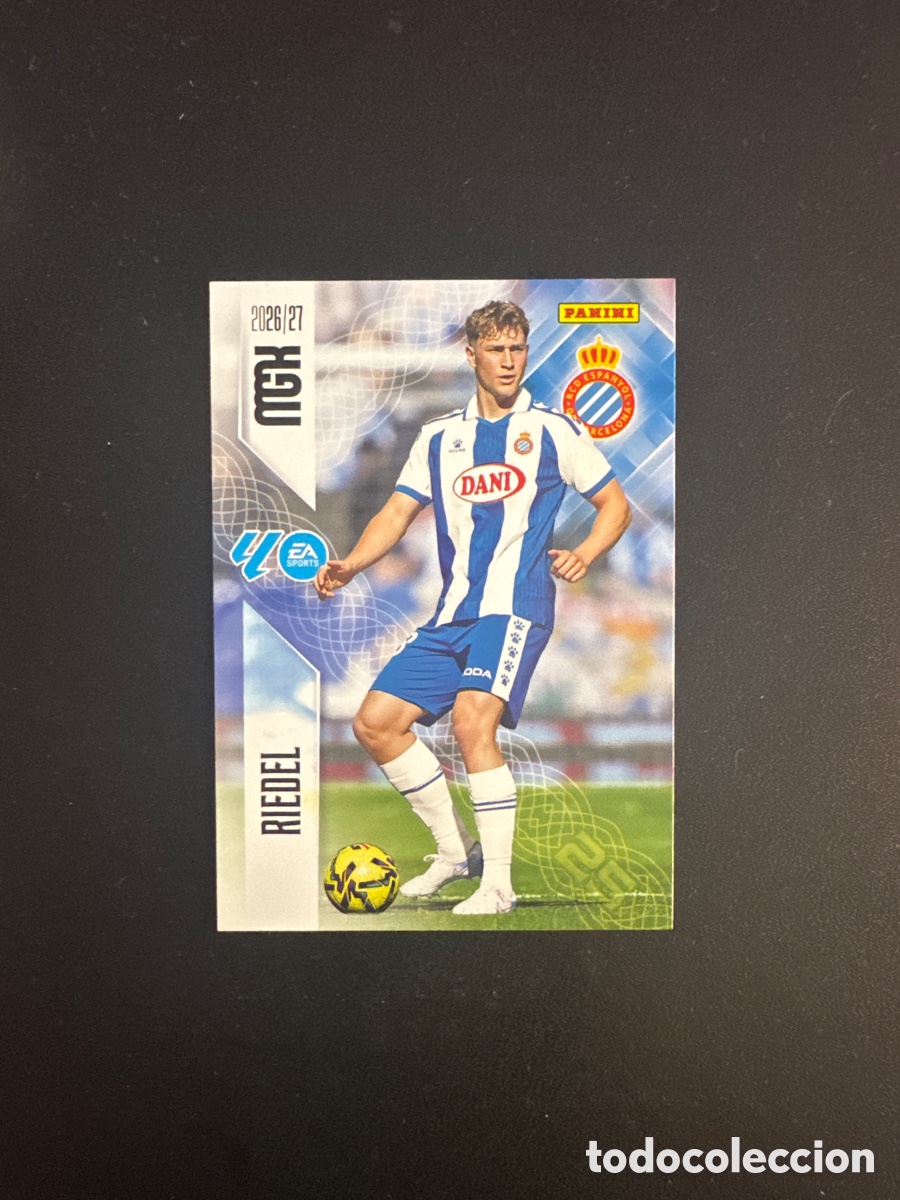 Cromos de f&uacute;tbol: RIEDEL ESPA&Ntilde;OL N&Uacute;MERO 168 MEGACRACKS 2026 2027