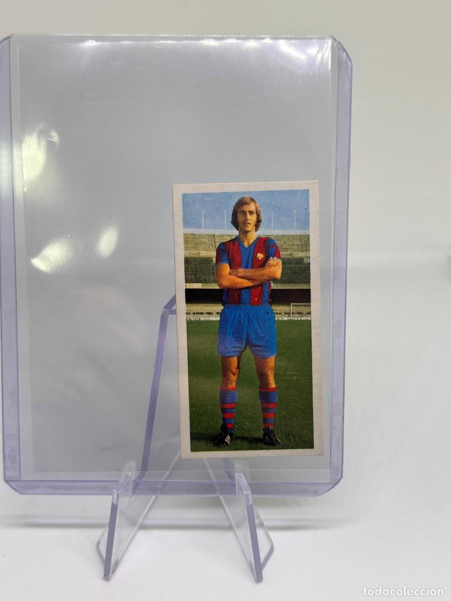 Cromos de f&uacute;tbol: Neeskens FC Barcelona Liga Este 75 76 1975 1976 sin pegar
