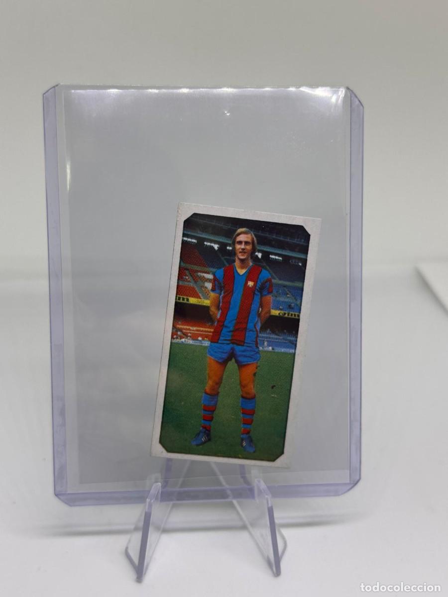 Cromos de f&uacute;tbol: Neeskens FC Barcelona Liga Este 77 78 1977 1978 sin pegar