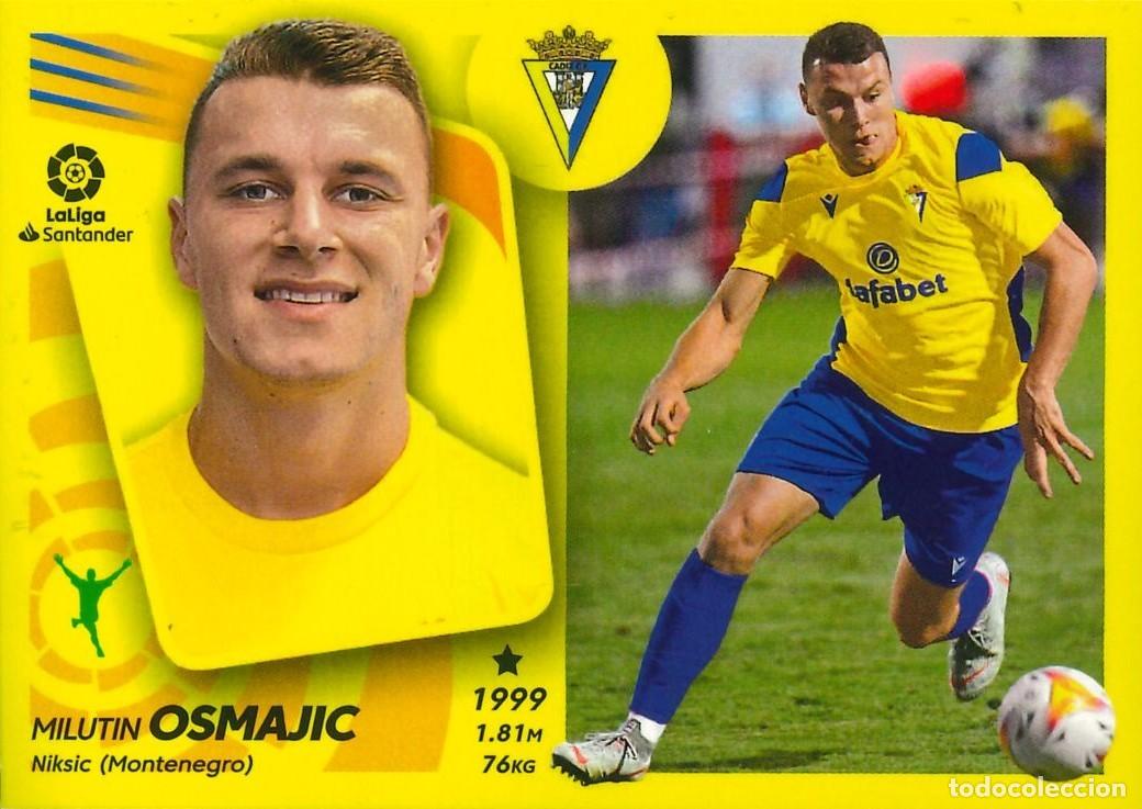 Cromos de f&uacute;tbol: FUTBOL - ESTE - 2021-2022 - 21-22 - CADIZ - 17 BIS - OSMAJIC - COLOCA (NUEVO - SIN PEGAR)