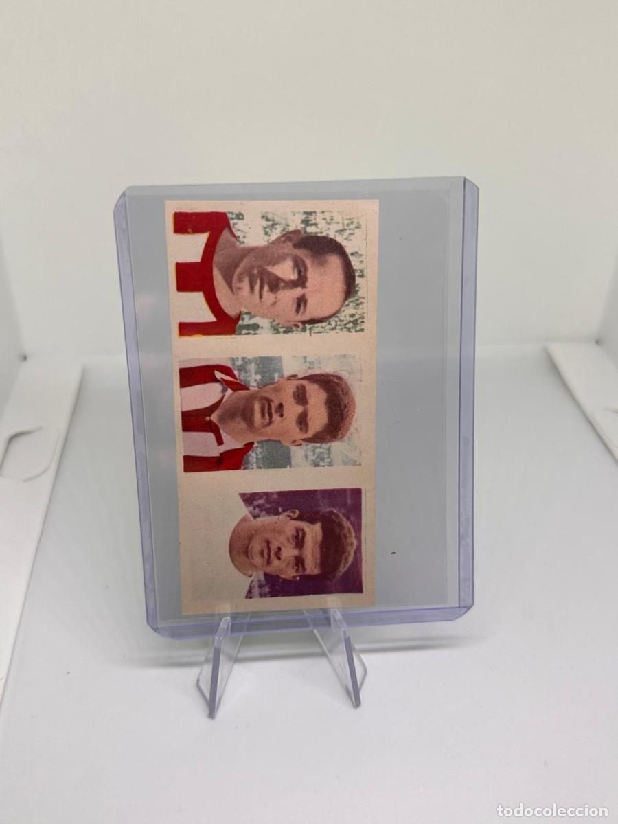 Cromos de f&uacute;tbol: Triple Cromo 174 Lezcano 204 Echevarria 193 Ruiz Sosa Ruiz Romero 1960 sin pegar