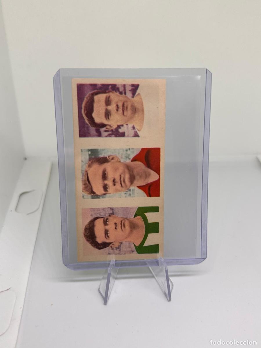 Cromos de f&uacute;tbol: Triple Cromo 164 Marcelino 108 Ivanol 243 Cabrera Ruiz Romero 1960 sin pegar