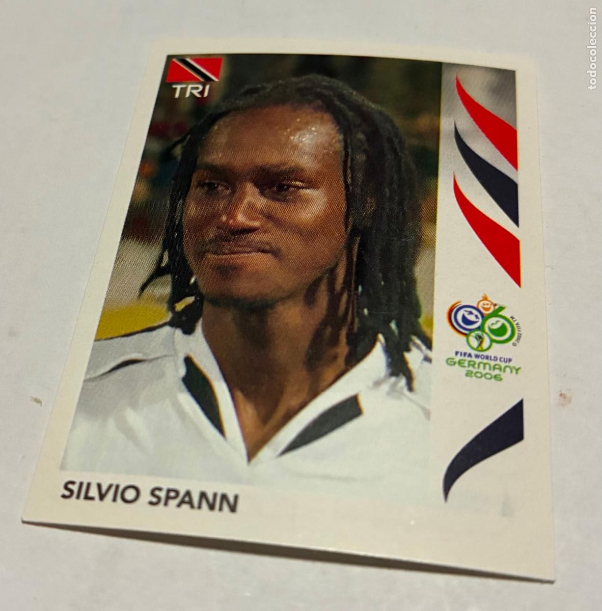 Cromos de f&uacute;tbol: CROMO FUTBOL MUNDIAL ALEMANIA 2006 ,PANINI, SILVIO SPANN, Numero 143, Trinidad y Tobago
