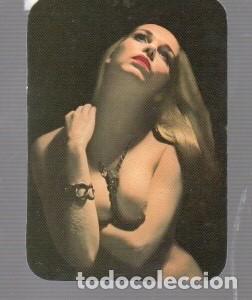Cromos de f&uacute;tbol: CALENDARIO DE BELLAS SE&Ntilde;ORITA DEL A&Ntilde;O 1977 D. L. B. N&ordm; 194 SIN PUBLICIDAD