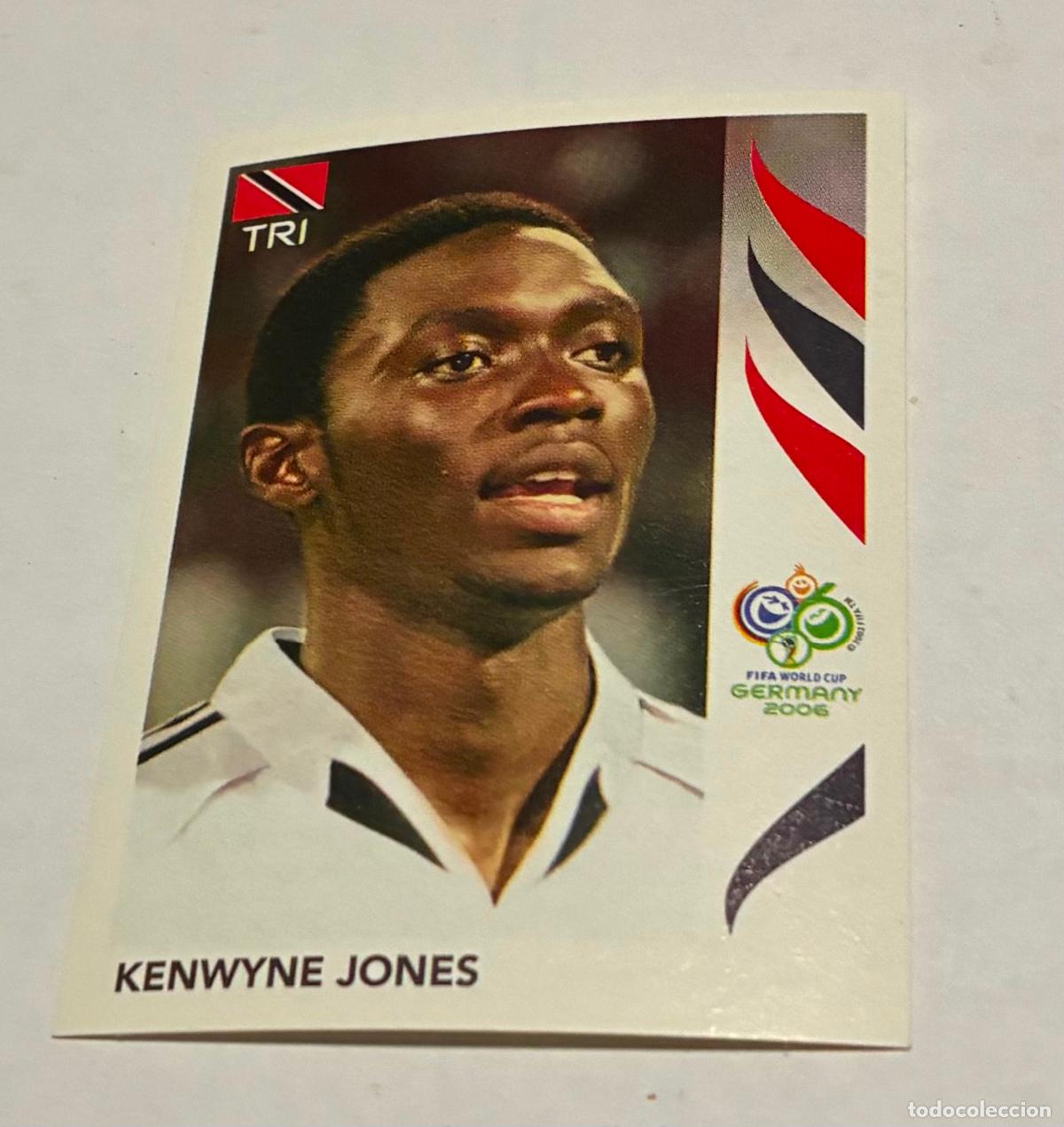 Cromos de f&uacute;tbol: CROMO FUTBOL MUNDIAL ALEMANIA, 2006, PANINI, KENWYNE JONES, Numero 141, Trinidad y Tobago