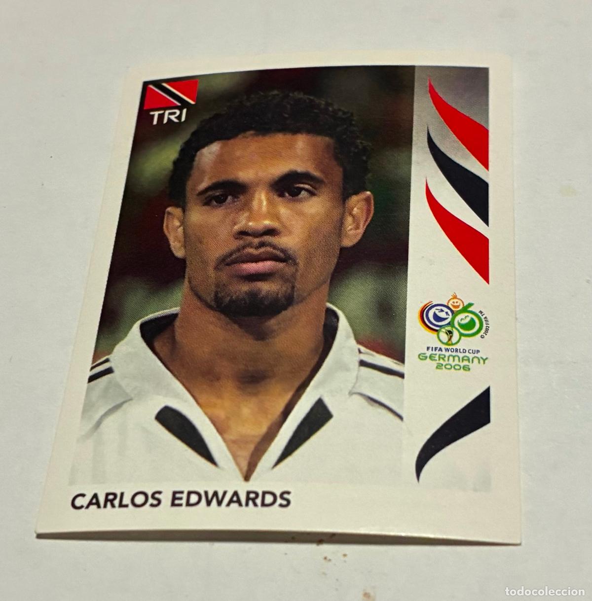 Cromos de f&uacute;tbol: CROMO FUTBOL MUNDIAL ALEMANIA 2006, PANINI, Carlos Edwards, numero 140 Trinidad y Tobago