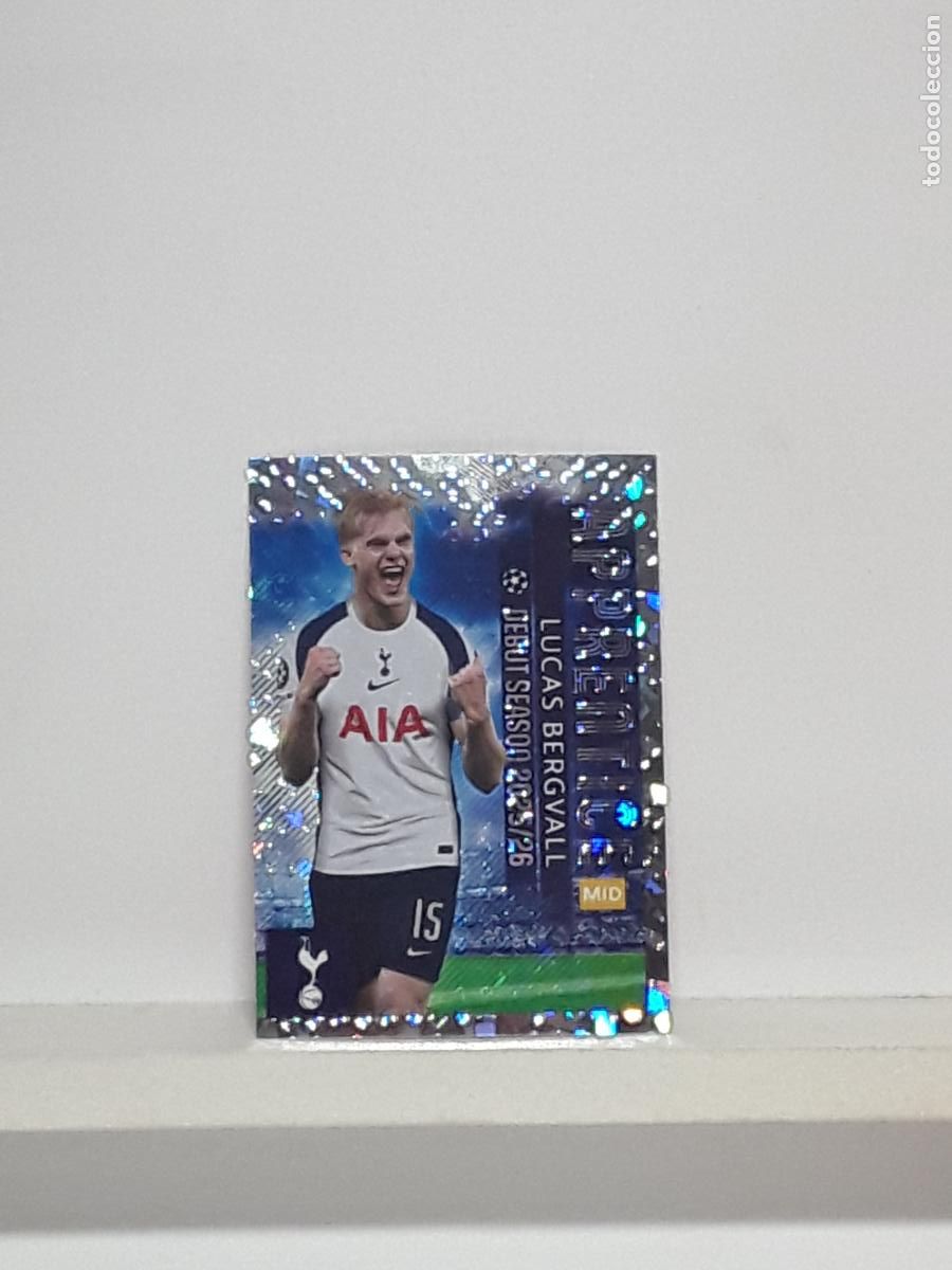 Cromos de f&uacute;tbol: CHAMPIONS STICKER 2025 2026 25 26 ALBUM TOPPS LEAGUE N 445 TOTTENHAM LUCAS BERGVALL