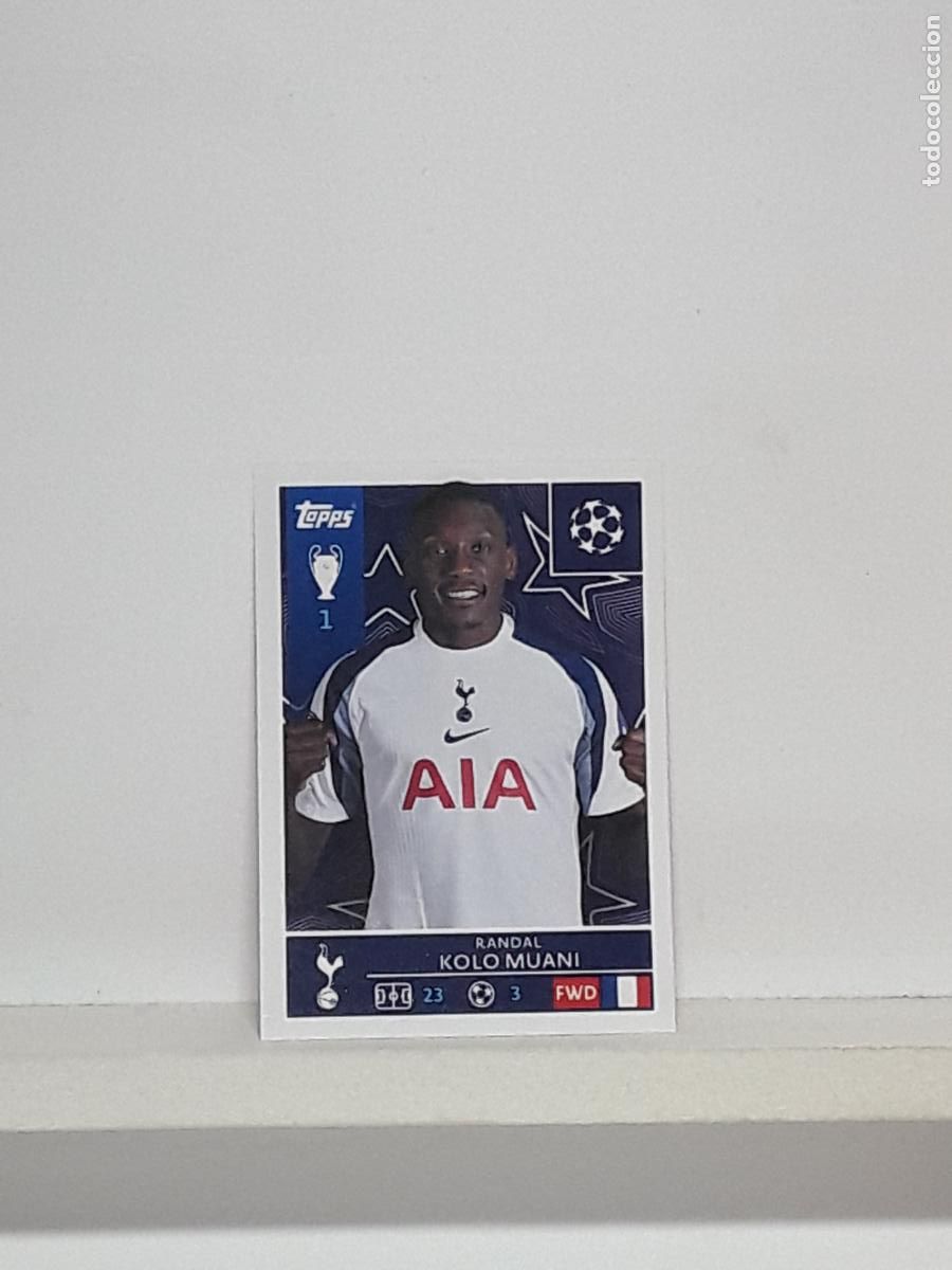 Cromos de f&uacute;tbol: CHAMPIONS STICKER 2025 2026 25 26 ALBUM TOPPS LEAGUE N 448 TOTTENHAM RANDAL KOLO MUANI