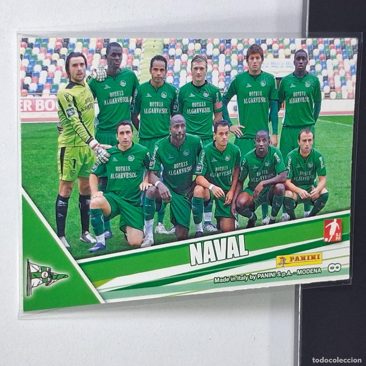 Cartes &agrave; collectionner de Football: B52 8 EQUIPO NAVAL MC PANINI MEGACRAQUES 2009-2010 09 10 SJPF CARD PORTUGAL