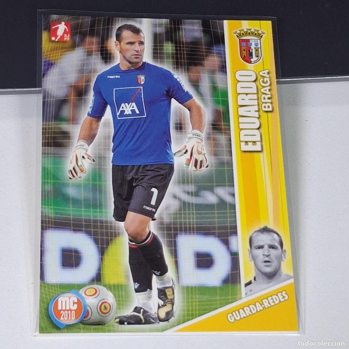 Cromos de Futebol: B52 21 EDUARDO BRAGA MC PANINI MEGACRAQUES 2009-2010 09 10 SJPF CARD PORTUGAL