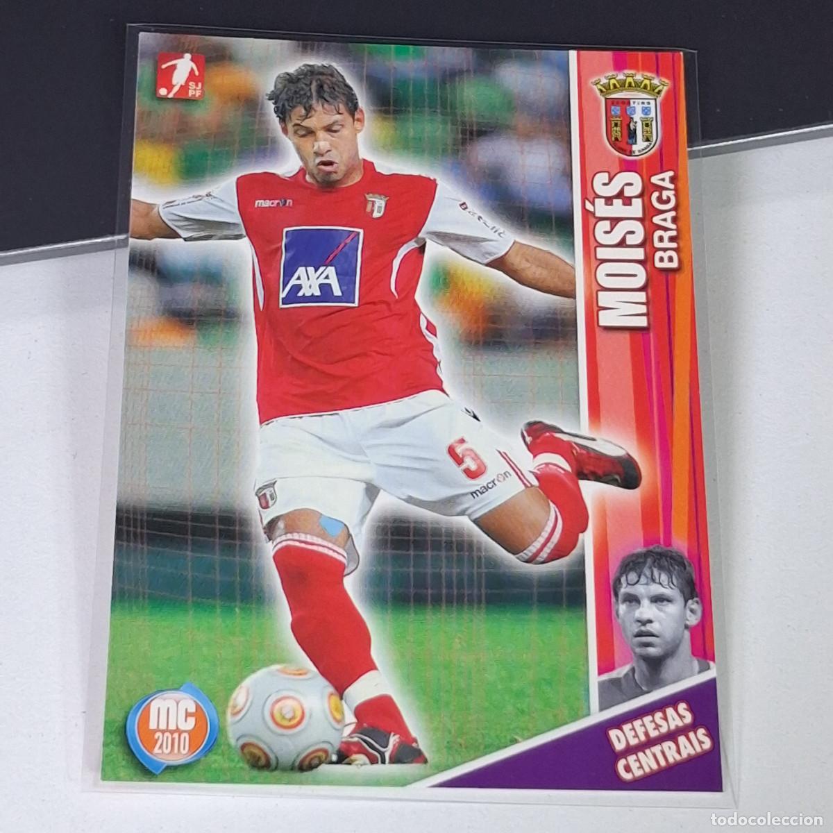 Cromos de Futebol: B52 43 MOISES BRAGA MC PANINI MEGACRAQUES 2009-2010 09 10 SJPF CARD PORTUGAL