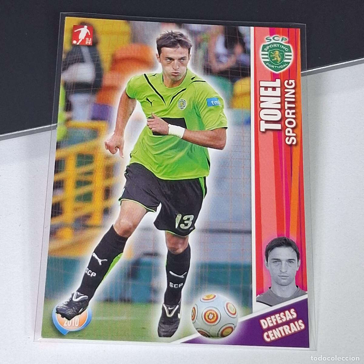 Figurine di Calcio: B52 45 TONEL SPORTING SCP MC PANINI MEGACRAQUES 2009-2010 09 10 SJPF CARD PORTUGAL
