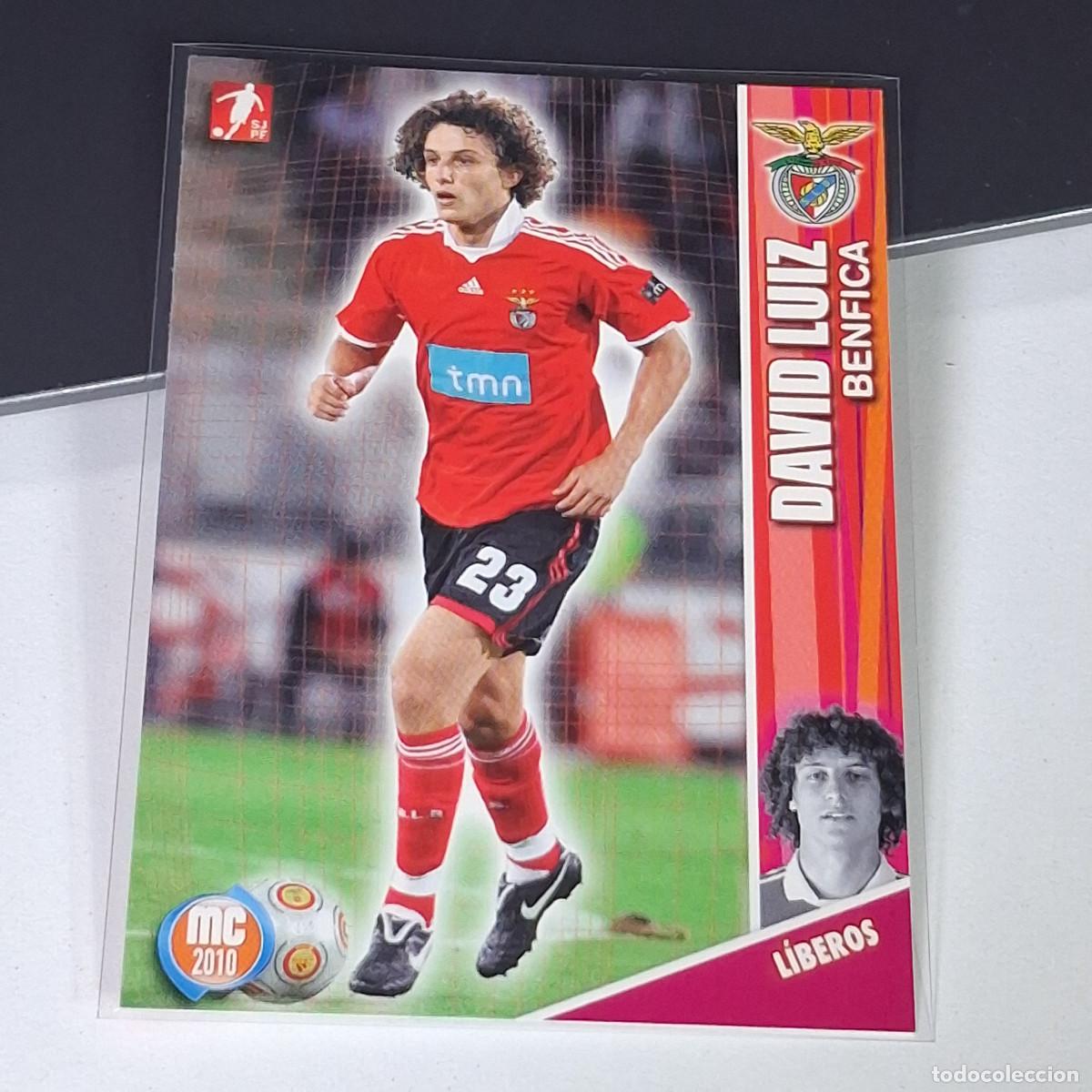 Figurine di Calcio: B52 47 DAVID LUIZ BENFICA SLB MC PANINI MEGACRAQUES 2009-2010 09 10 SJPF CARD PORTUGAL
