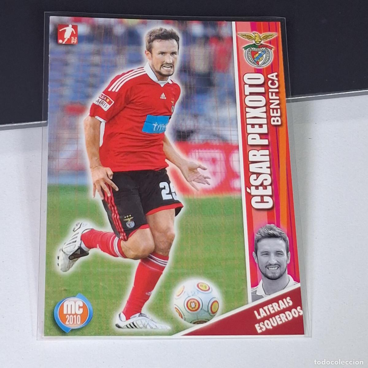 Figurine di Calcio: B52 58 C&Eacute;SAR PEIXOTO BENFICA SLB MC PANINI MEGACRAQUES 2009-2010 09 10 SJPF CARD PORTUGAL