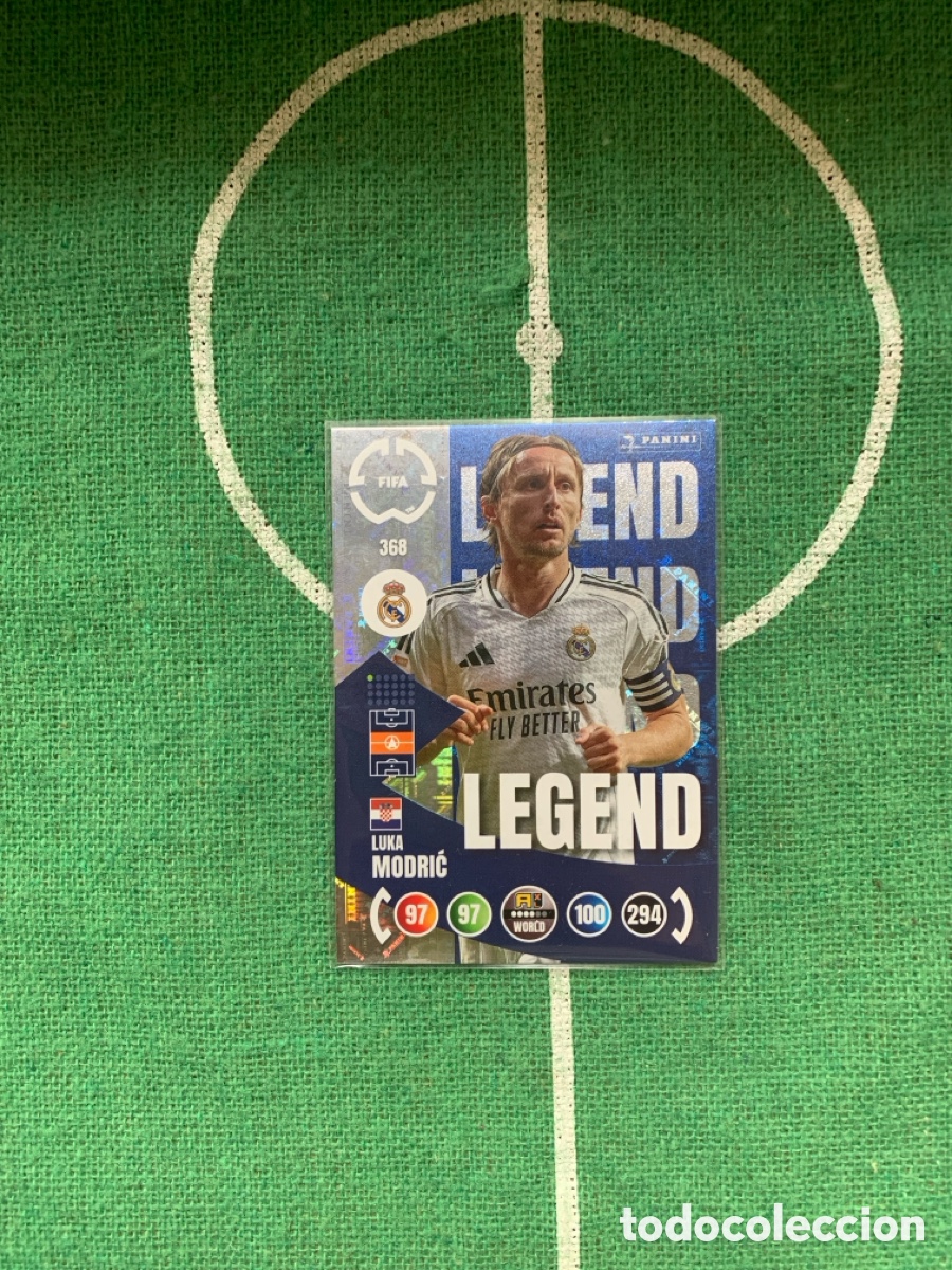 Football Stickers: Mundial clubes luka modric legend