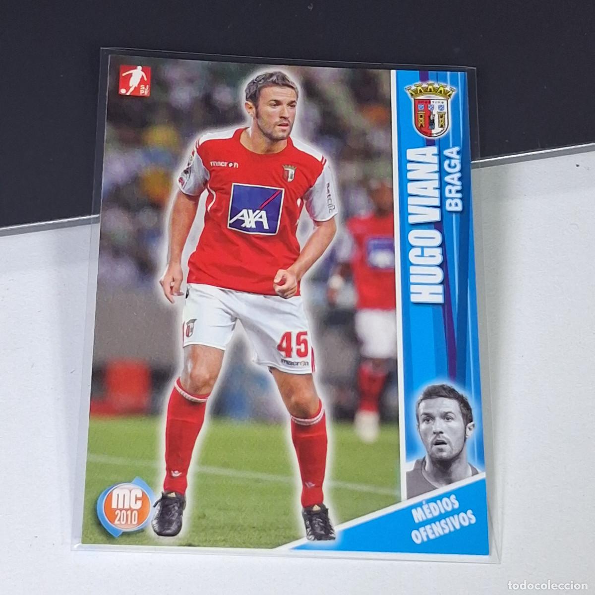Cromos de f&uacute;tbol: B52 76 HUGO VIANA BRAGA SCB MC PANINI MEGACRAQUES 2009-2010 09 10 SJPF CARD PORTUGAL