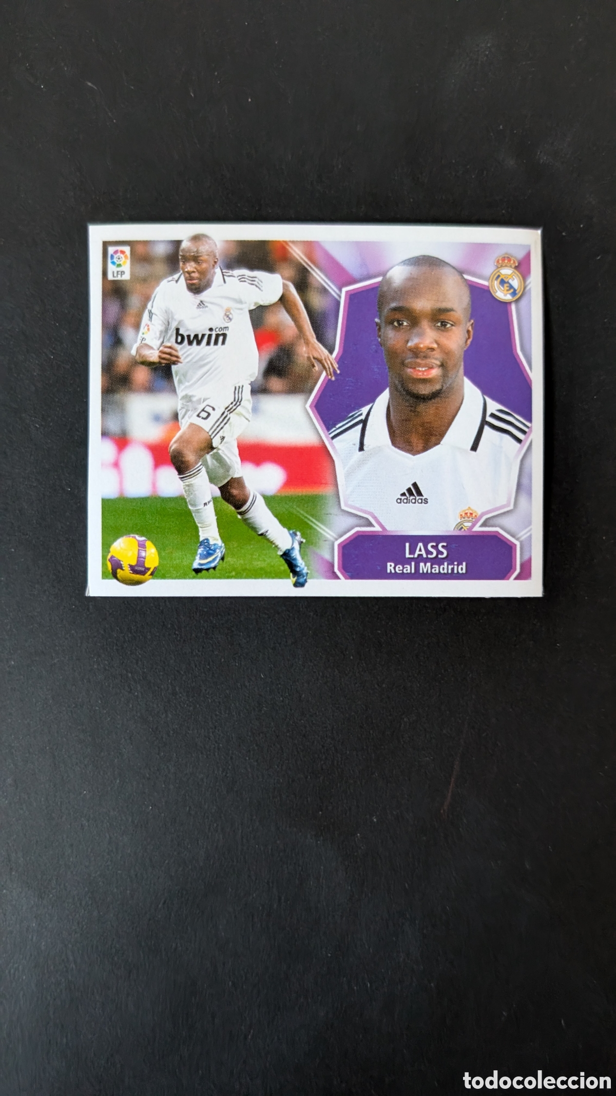 Cromos de f&uacute;tbol: LASS REAL MADRID MERCADO INVIERNO AMPLIACION LIGA ESTE 2008/09 08 09 NUNCA PEGADO SIN PEGAR