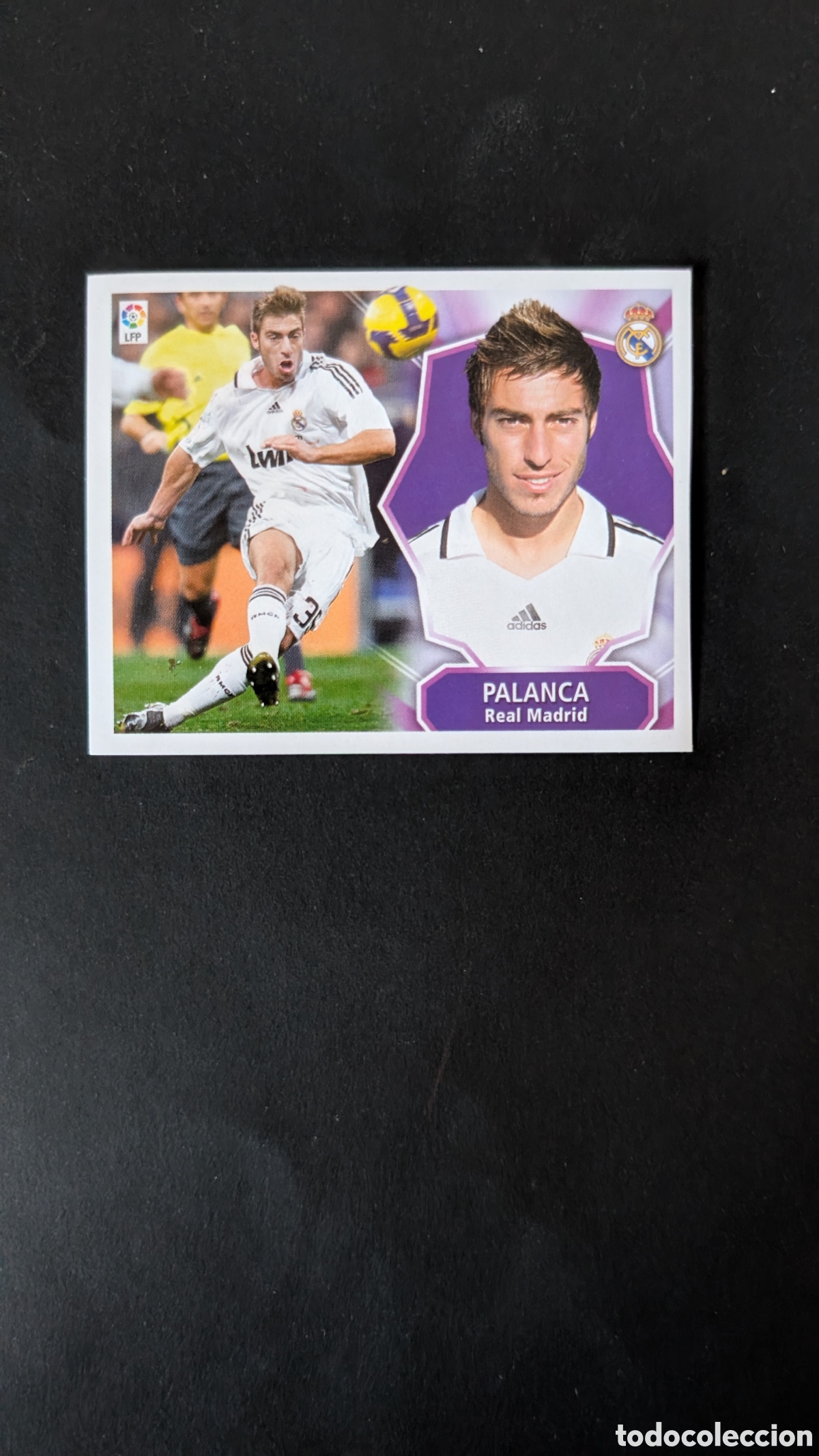 Cromos de f&uacute;tbol: PALANCA REAL MADRID MERCADO INVIERNO AMPLIACION LIGA ESTE 2008/09 08 09 NUNCA PEGADO SIN PEGAR