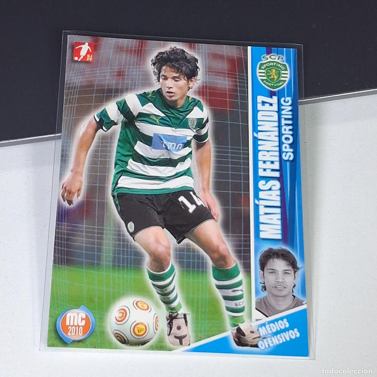 Cromos de f&uacute;tbol: B52 78 MATIAS FERNANDEZ SPORTING SCP MC PANINI MEGACRAQUES 2009-2010 09 10 SJPF CARD PORTUGAL