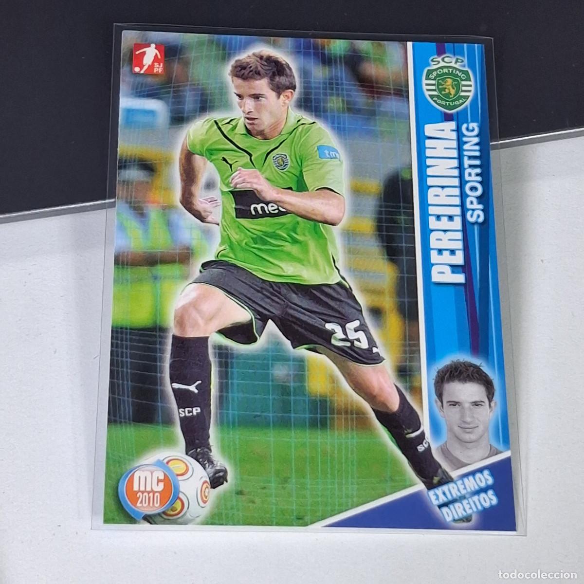 Cromos de f&uacute;tbol: B52 87 PEREIRINHA SPORTING SCP MC PANINI MEGACRAQUES 2009-2010 09 10 SJPF CARD PORTUGAL