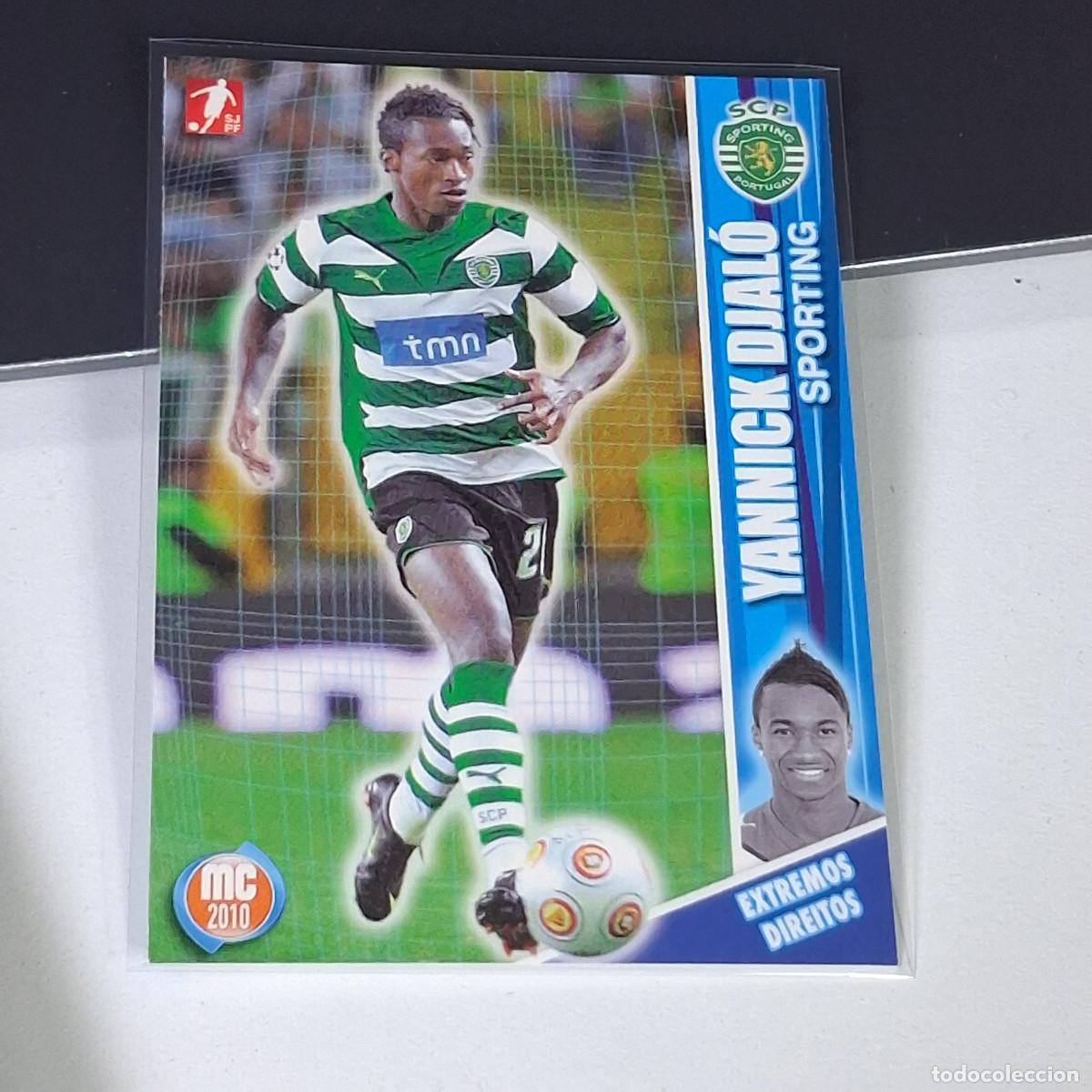Cromos de f&uacute;tbol: B52 89 YANNICK DJALO SPORTING SCP MC PANINI MEGACRAQUES 2009-2010 09 10 SJPF CARD PORTUGAL