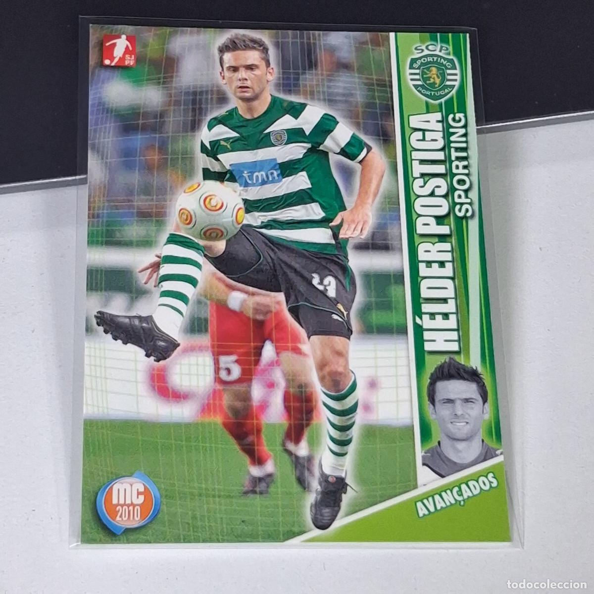 Cromos de f&uacute;tbol: B52 102 HELDER POSTIGA SPORTING SCP MC PANINI MEGACRAQUES 2009-2010 09 10 SJPF CARD PORTUGAL