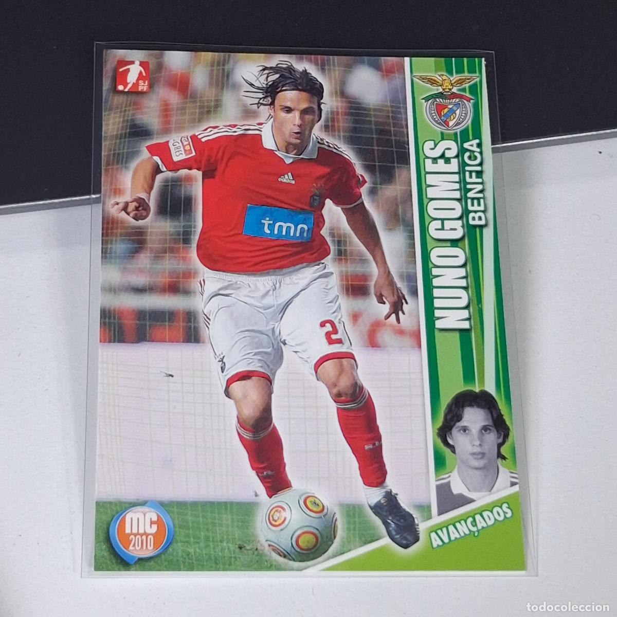 Cromos de f&uacute;tbol: B52 105 NUNO GOMES BENFICA SLB MC PANINI MEGACRAQUES 2009-2010 09 10 SJPF CARD PORTUGAL
