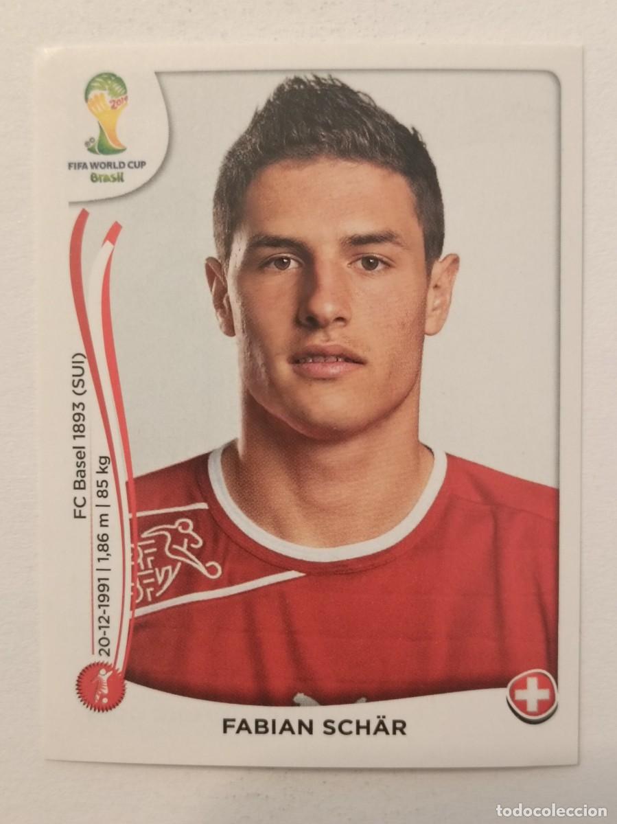 Cromos de f&uacute;tbol: #342 SCHAR (SUIZA) MUNDIAL BRASIL 2014 PANINI