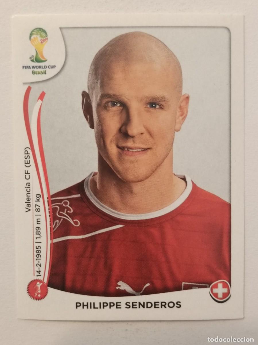 Cromos de f&uacute;tbol: #343 SENDEROS (SUIZA) MUNDIAL BRASIL 2014 PANINI