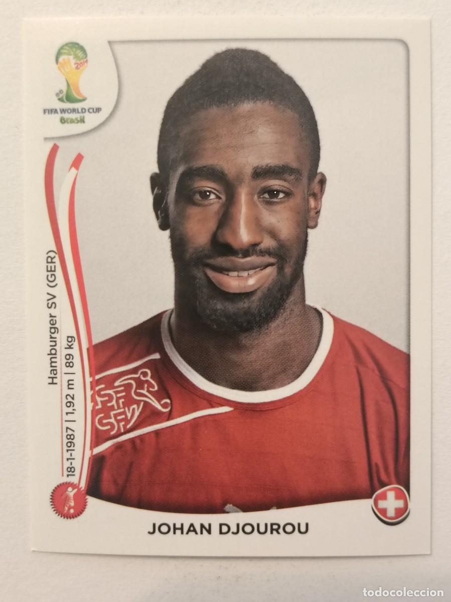 Cromos de f&uacute;tbol: #344 DJOUROU (SUIZA) MUNDIAL BRASIL 2014 PANINI