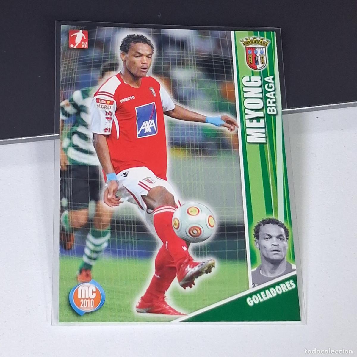 Cromos de f&uacute;tbol: B52 117 MEYONG BRAGA MC PANINI MEGACRAQUES 2009-2010 09 10 SJPF CARD PORTUGAL