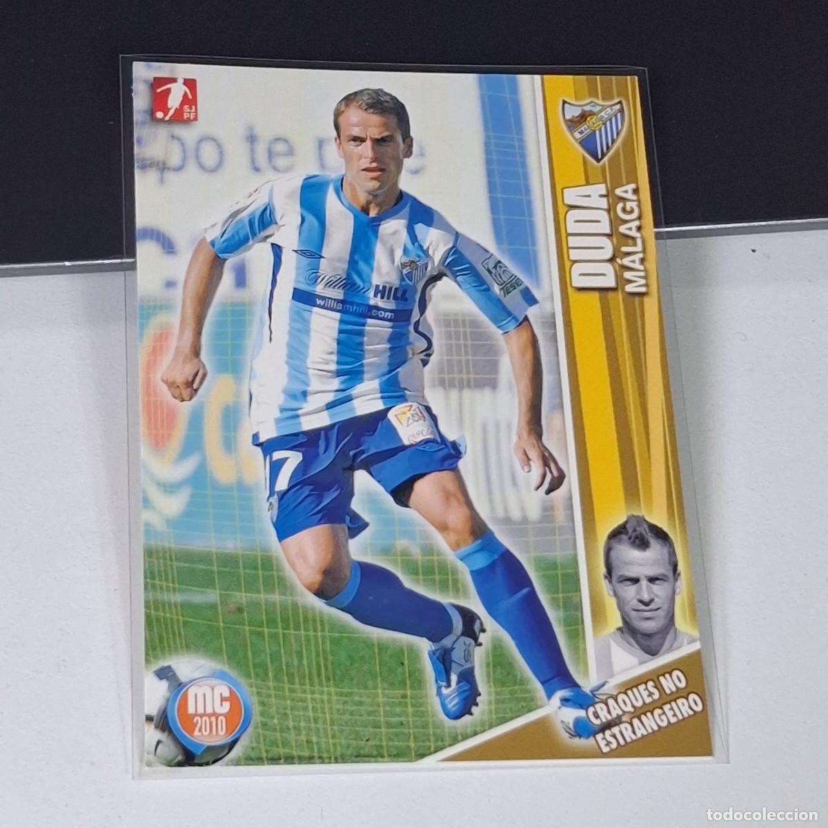 Cromos de f&uacute;tbol: B52 121 DUDA MALAGA MC PANINI MEGACRAQUES 2009-2010 09 10 SJPF CARD PORTUGAL