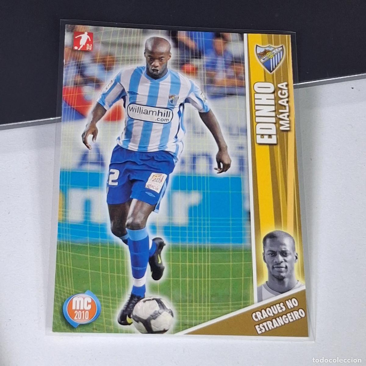 Cromos de f&uacute;tbol: B52 122 EDINHO MALAGA MC PANINI MEGACRAQUES 2009-2010 09 10 SJPF CARD PORTUGAL