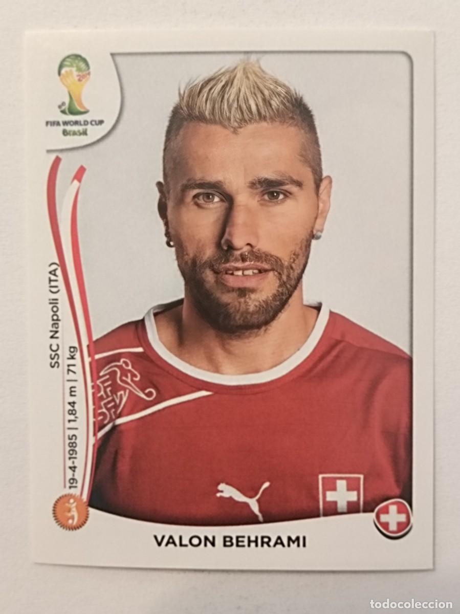 Cromos de f&uacute;tbol: #347 BEHRAMI (SUIZA) MUNDIAL BRASIL 2014 PANINI