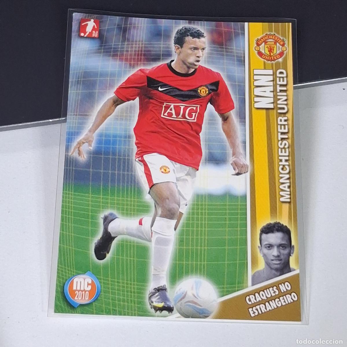 Cromos de f&uacute;tbol: B52 126 NANI MANCHESTER UNITED MC PANINI MEGACRAQUES 2009-2010 09 10 SJPF CARD PORTUGAL