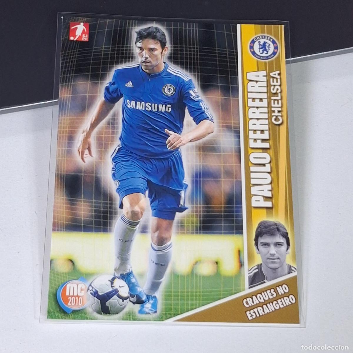 Cromos de f&uacute;tbol: B52 127 PAULO FERREIRA CHELSEA MC PANINI MEGACRAQUES 2009-2010 09 10 SJPF CARD PORTUGAL