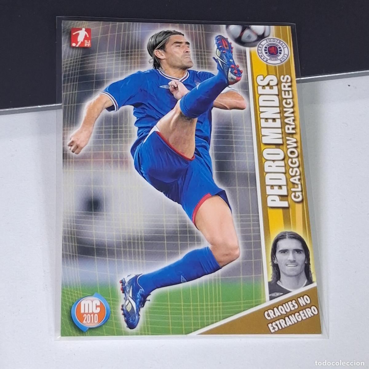 Cromos de f&uacute;tbol: B52 128 PEDRO MENDES RANGERS MC PANINI MEGACRAQUES 2009-2010 09 10 SJPF CARD PORTUGAL