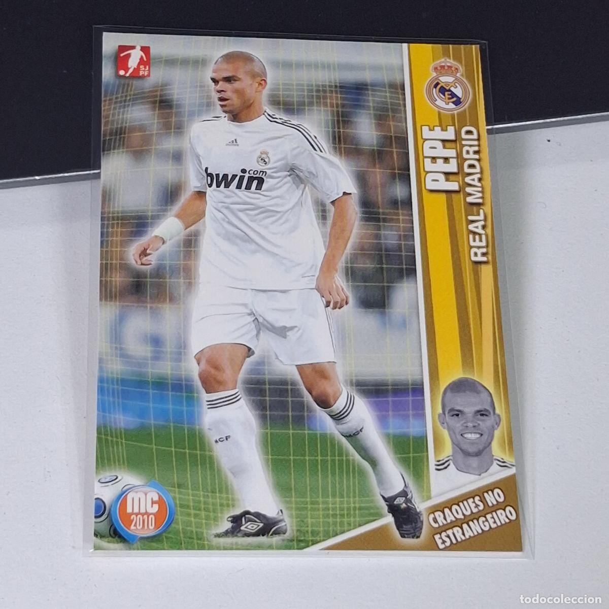 Cromos de f&uacute;tbol: B52 129 PEPE REAL MADRID MC PANINI MEGACRAQUES 2009-2010 09 10 SJPF CARD PORTUGAL